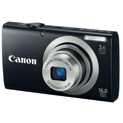 Canon PowerShot A2300 IS Black Pocket Camera